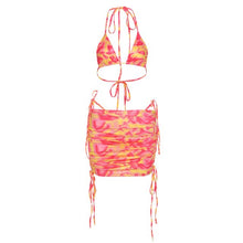 Load image into Gallery viewer, Women&#39;s Swimwear 2021 Summer Beach Dress Sexy Woman Clothes Suits With Skirt Beach Cover up Beach Tunic Summer Light Dresses