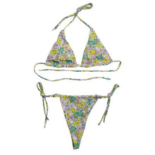 Load image into Gallery viewer, Women&#39;s Swimwear Sexy Two Piece Set Beachwear V Neck Bikini Set Summer Swimsuit Female Brazilian Biquini Купальник 2022 Новинка