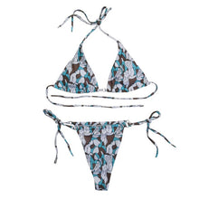 Load image into Gallery viewer, Women&#39;s Swimwear Sexy Two Piece Set Beachwear V Neck Bikini Set Summer Swimsuit Female Brazilian Biquini Купальник 2022 Новинка