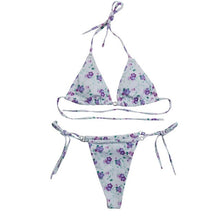 Load image into Gallery viewer, Women&#39;s Swimwear Sexy Two Piece Set Beachwear V Neck Bikini Set Summer Swimsuit Female Brazilian Biquini Купальник 2022 Новинка