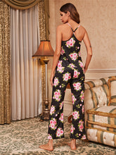 Load image into Gallery viewer, Women&#39;s Two Piece Pajamas Sexy Spaghetti Vest Pant Set Sleepwear Comfy Pyjamas Gorgeous Printed Homewear