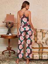 Load image into Gallery viewer, Women&#39;s Two Piece Pajamas Sexy Spaghetti Vest Pant Set Sleepwear Comfy Pyjamas Gorgeous Printed Homewear