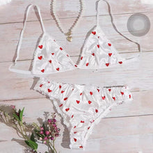 Load image into Gallery viewer, Women&#39;s Underwear Kiss-skinned Ding Lenceria Ropa Mujer Sexy Lingerie For Women Sex Set Bra Love Flower Pajamas Set Нижнее Белье