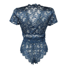 Load image into Gallery viewer, Women&#39;s Underwear Plus Size Lingerie Fat Mom Perspective Hot Passion Temptation Lace Bikini Set Plus Size Lingerie Erotic 5XL