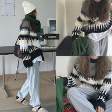 Load image into Gallery viewer, Women&#39;s Winter Hoodies Sweater Top Pullover Female Korean Thicken Warm Oversize Hooded Long Sleeve Coat Casual Loose Outwear