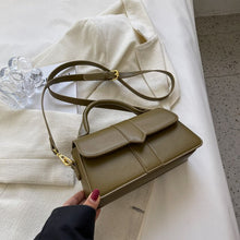 Load image into Gallery viewer, Women&#39;s casual shoulder bag Fashion small handbag Solid color artificial leather messenger bag Mobile phone bag