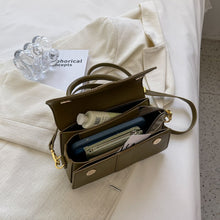 Load image into Gallery viewer, Women&#39;s casual shoulder bag Fashion small handbag Solid color artificial leather messenger bag Mobile phone bag