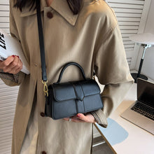 Load image into Gallery viewer, Women&#39;s casual shoulder bag Fashion small handbag Solid color artificial leather messenger bag Mobile phone bag