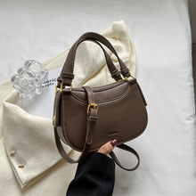 Load image into Gallery viewer, Women&#39;s fashion small handbag casual shoulder bag mini messenger bag mobile bag purse zipper leather women&#39;s bag