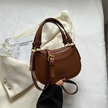 Load image into Gallery viewer, Women&#39;s fashion small handbag casual shoulder bag mini messenger bag mobile bag purse zipper leather women&#39;s bag