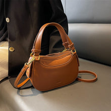 Load image into Gallery viewer, Women&#39;s fashion small handbag casual shoulder bag mini messenger bag mobile bag purse zipper leather women&#39;s bag