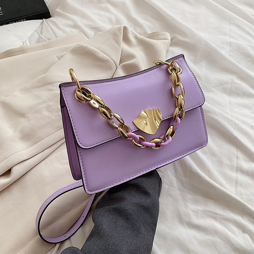 Women's leisure underarm bag fashion chain bag spring new style messenger bag mobile phone bag flip design women's bag