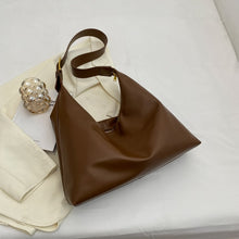 Load image into Gallery viewer, Women&#39;s shoulder bag Fashion big bag Daily shopping bag Casual solid leather women&#39;s bag Luxury designer bag