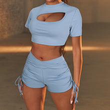 Load image into Gallery viewer, Women set yoga gym clothes female sport fitness suit running high waist clothing leggings sports suits long sleeve workout