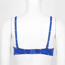 Load image into Gallery viewer, Womens Belly Dance Costume Push-Up Bra Latin Sequin Tassel Rhinestone Underwired Push-up Brassiere Tops Party Club Costume