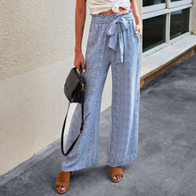 Load image into Gallery viewer, Womens Loose Fit High Waist Long Pants Wide Leg Palazzo Trousers High Waist Long Trousers Hip Hop Pants Long Streetwear