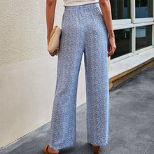 Load image into Gallery viewer, Womens Loose Fit High Waist Long Pants Wide Leg Palazzo Trousers High Waist Long Trousers Hip Hop Pants Long Streetwear
