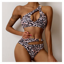 Load image into Gallery viewer, Y2K 2022 Fashion Women&#39;s Clothes Straps Spliced Up V-Neck Camisole Summer Swimwear Sexy Backless Outfits Two Pieces Set Bikini