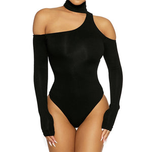 Y2K Fashion 2022 Sexy Sling Elegant Backless Bodysuit Women Basic Tops Skinny Rompers High Rise Bodysuits Club Party