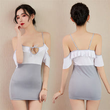 Load image into Gallery viewer, YYDS Sexy lingerie Sao sexy secretary passion suit uniform temptation teasing stockings hip tights cosplay lingerie