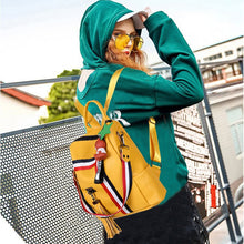 Load image into Gallery viewer, bags for women 2020  new retro fashion zipper ladies backpack PU  Leather high quality school bag shoulder bag for youth bags