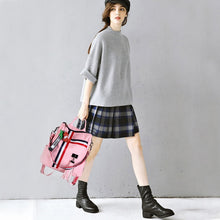 Load image into Gallery viewer, bags for women 2020  new retro fashion zipper ladies backpack PU  Leather high quality school bag shoulder bag for youth bags