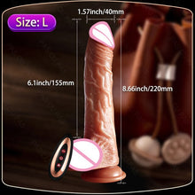 Load image into Gallery viewer, big dildo vibrator sex toys realistic penis artificial telescopic swing dick heating dildos remote control vibrators for women