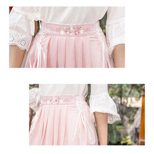 Load image into Gallery viewer, hanfu women hanfu dress cosplay chinese dress cheongsam chinese traditional dress qipao summer cheongsam skirt short sleeve