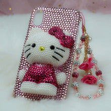 Load image into Gallery viewer, iPhone 13 Pro Max iPhone Xs iPhone 14 Case 8 plus Rhinestone 7 Cartoon Hello Kitty 11 Protective Case 6 Female 12