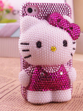 Load image into Gallery viewer, iPhone 13 Pro Max iPhone Xs iPhone 14 Case 8 plus Rhinestone 7 Cartoon Hello Kitty 11 Protective Case 6 Female 12