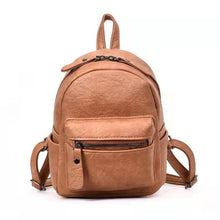 Load image into Gallery viewer, novas mulheres mochila qualidade macio couro do plutônio mochilas de viagem multi-função back-pack mini marca meninas faculdade