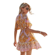 Load image into Gallery viewer, sundresses women 2021 New Sexy V-Neck Butterfly Dress