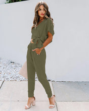 Load image into Gallery viewer, women&#39;s sets long pants sets elegant office ladies casual two pieces sets Pullover V-Neck casual women clothing