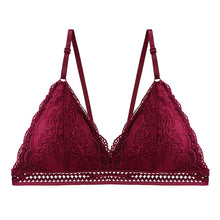 Load image into Gallery viewer, womens lingerie sexy tube tops crop top lace girls&#39; bras without rims femme underwear plus size bandeau top black