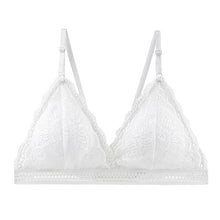 Load image into Gallery viewer, womens lingerie sexy tube tops crop top lace girls&#39; bras without rims femme underwear plus size bandeau top black