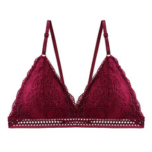 Load image into Gallery viewer, womens lingerie sexy tube tops crop top lace girls&#39; bras without rims femme underwear plus size bandeau top black